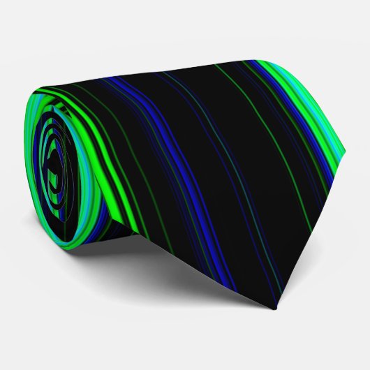 Rainbow Modern Halsband Krawatte (Gerollt)