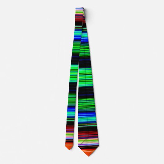 Rainbow Modern Halsband Krawatte (Rückseite)