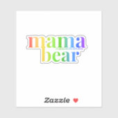 Rainbow Mom Aufkleber (Blatt)