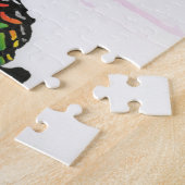 Rainbow Monarch Butterfly Original Fantasy Art Puzzle (Seite)