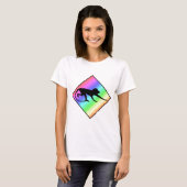 Rainbow Monkey Crossing T-Shirt (Vorne ganz)