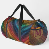 Rainbow Monogram Strip Large Duffel Bag Duffle Bag (Rechte Ecke)
