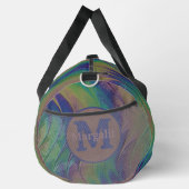 Rainbow Monogram Strip Large Duffel Bag Duffle Bag (Rechts)
