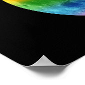 Rainbow Moon Poster (Ecke)