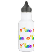 Rainbow Mortocycle Trinkflasche (Links)