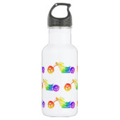 Rainbow Mortocycle Trinkflasche (Vorderseite)