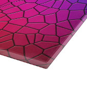 Rainbow Mosaic Tiles Schneidebrett (Ecke)