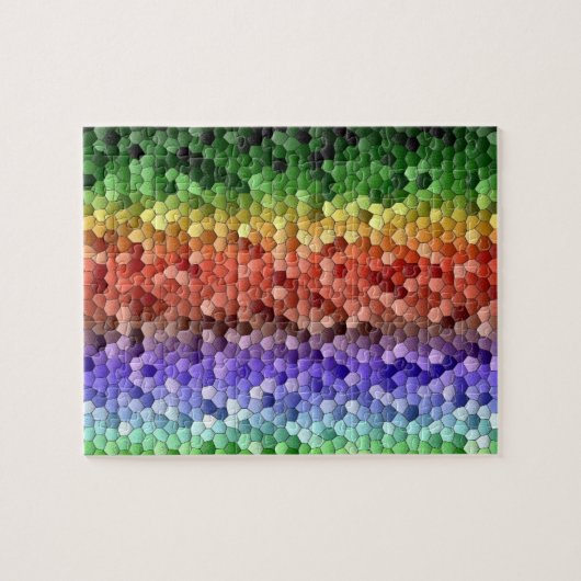 Rainbow Mosaik Puzzle (Horizontal)