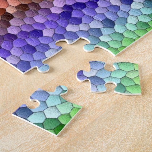 Rainbow Mosaik Puzzle (Seite)