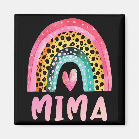 Rainbow Mother#39; #39;s Day Liebe Niedlich Funny Magnet (Vorne)