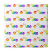 Rainbow Motorrad Fliese (Vorderseite)