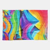 Rainbow Mountain Geschirrtuch (Horizontal)