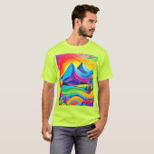 Rainbow Mountain T-Shirt (Vorne ganz)