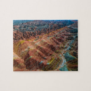 Rainbow Mountains Jigsaw Puzzle