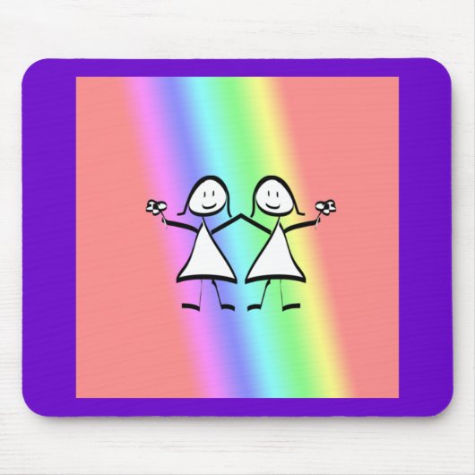 Rainbow Mousepad (Vorne)