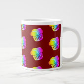 Rainbow Muffins Gift Jumbo-Tasse (Rechts)
