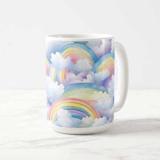 Rainbow Mug Kaffeetasse (VorderseiteRechts)