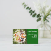 Rainbow Multicolored Carrots Business Cards Visitenkarte (Stehend Vorderseite)