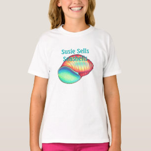 Rainbow-Muschel-Shirt T-Shirt
