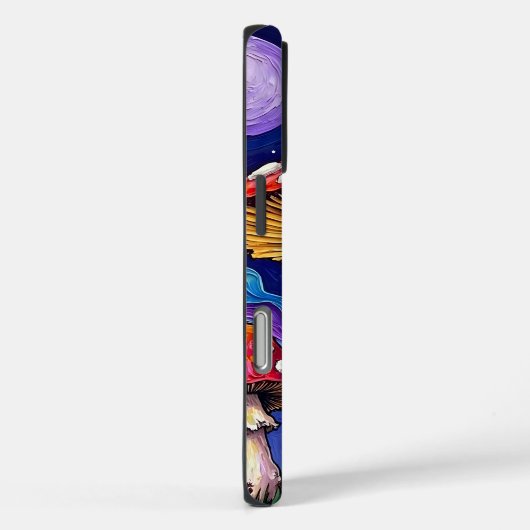 Rainbow Mushroom Meadow Case-Mate iPhone Hülle (Rückseite / Rechts)