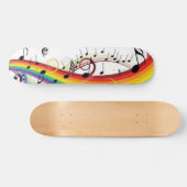 Rainbow Music Board Skateboard (Horizontal)
