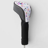 Rainbow Music Dancing Golf Headcover (angewinkelt)