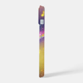 Rainbow Music Notes Galaxy Phone Case iPhone 15 Hülle (Linke Seite)