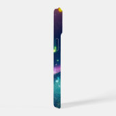 Rainbow Music Notes Galaxy Phone Case iPhone 15 Hülle (Rechte Seite)