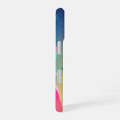 Rainbow Music Notes Pop Art Phone Case iPhone 16 Hülle (Rechte Seite)