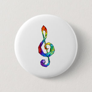Rainbow Musical Key Button