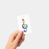Rainbow Musical Key Dreifach-Klammer Ausweis (Handheld)