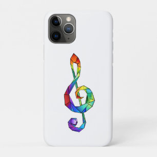 Rainbow Musical Key Treble Case-Mate iPhone Hülle