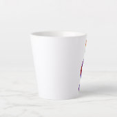 Rainbow Musical Key Treble Milchtasse (Vorderseite)