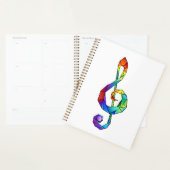 Rainbow Musical Key Treble Planer (Anzeige)