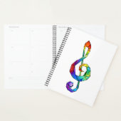 Rainbow Musical Key Treble Planer (Anzeige)