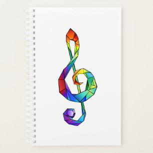 Rainbow Musical Key Treble Planer