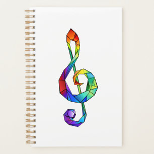 Rainbow Musical Key Treble Planer
