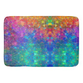 Rainbow-Muster aus Hartglas Badematte (Vorderseite)