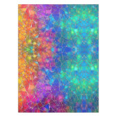 Rainbow-Muster aus Hartglas Tischdecke (Vorderseite)