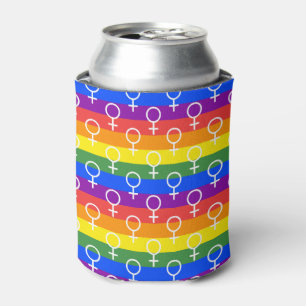 Rainbow-Muster Dosenkühler