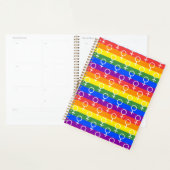 Rainbow-Muster für weibliche Symbole Planer (Anzeige)