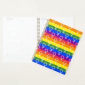 Rainbow-Muster für weibliche Symbole Planer (Anzeige)