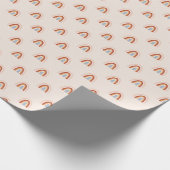 Rainbow-Muster Geschenkpapier (Ecke)