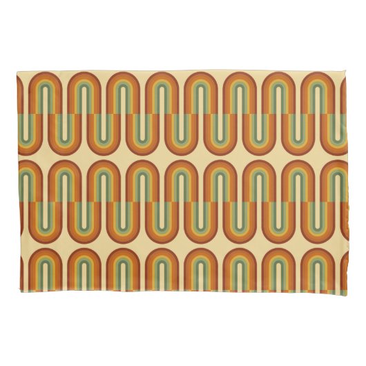 Rainbow-Muster Kissenbezug (Vorderseite-Links)