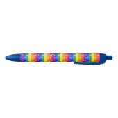 Rainbow-Muster Kugelschreiber (Unterseite)
