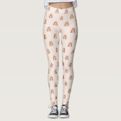 Rainbow-Muster Leggings (Vorderseite)