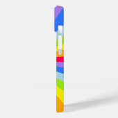 Rainbow-Muster, mehrfarbig Case-Mate iPhone Hülle (Rückseite / Links)