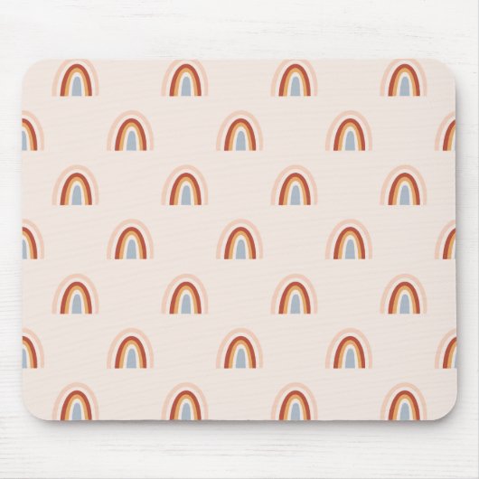 Rainbow-Muster Mousepad (Vorne)