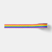 Rainbow-Muster Ripsband (Vorderseite)