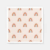 Rainbow-Muster Serviette (Vorderseite)